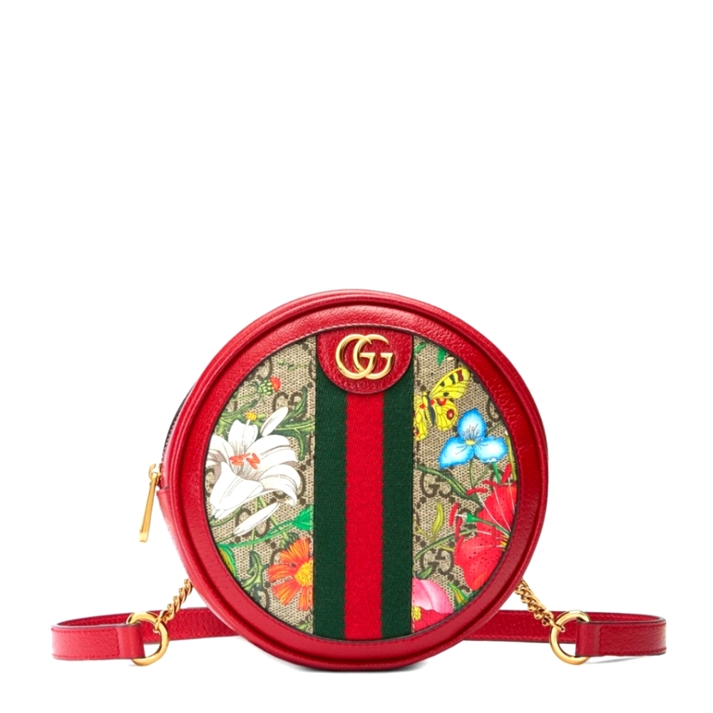 GUCCI ophidia floral backpack